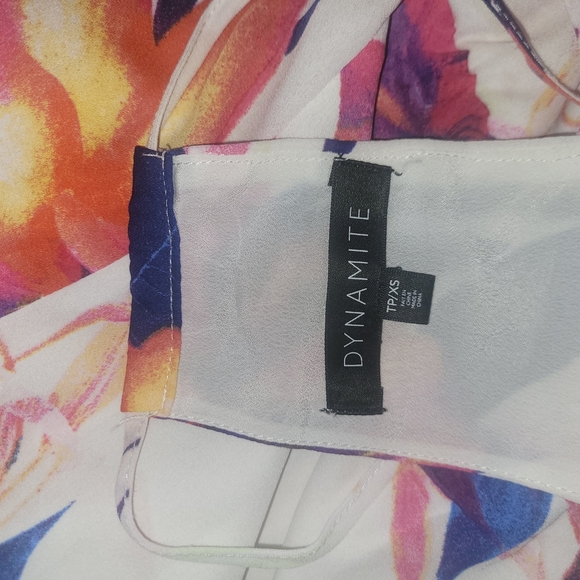 Dynamite Floral Halter Dress XS - Picture 6 of 6